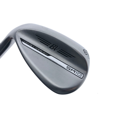 Used Titleist Vokey SM10 Tour Chrome Lob Wedge / 60.0 Degrees / Wedge Flex / LH