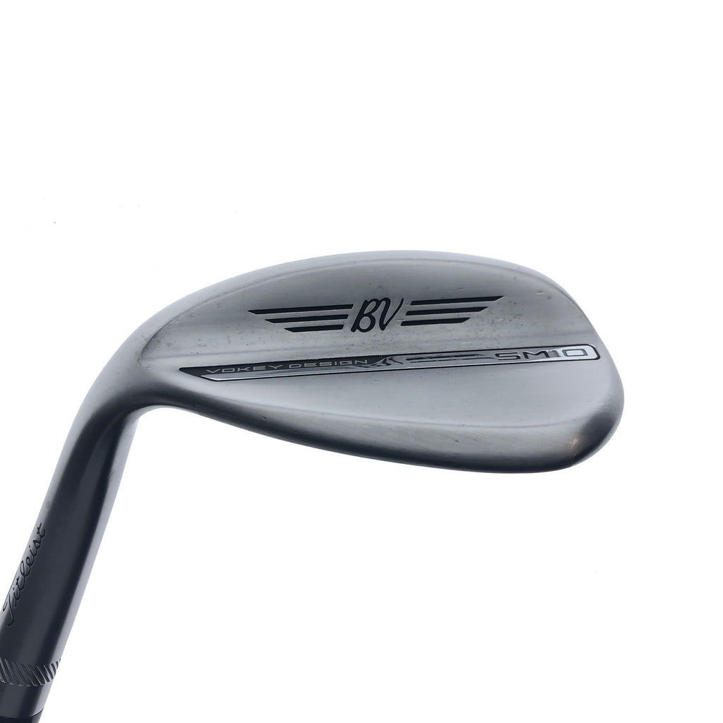 Used Titleist Vokey SM10 Tour Chrome Lob Wedge / 60.0 Degrees / Wedge Flex / LH