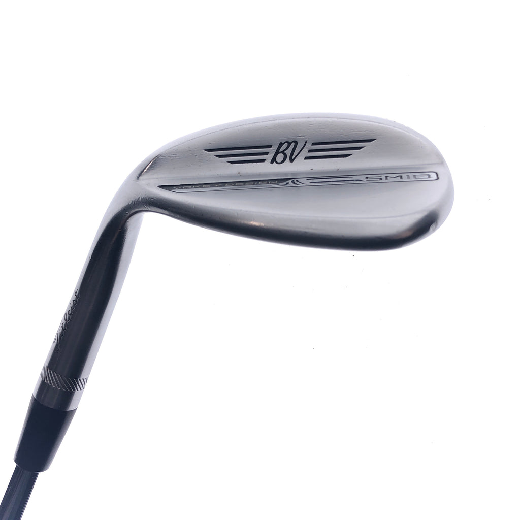 Used Titleist Vokey SM10 Tour Chrome Lob Wedge / 60.0 Degrees / Wedge Flex / Le