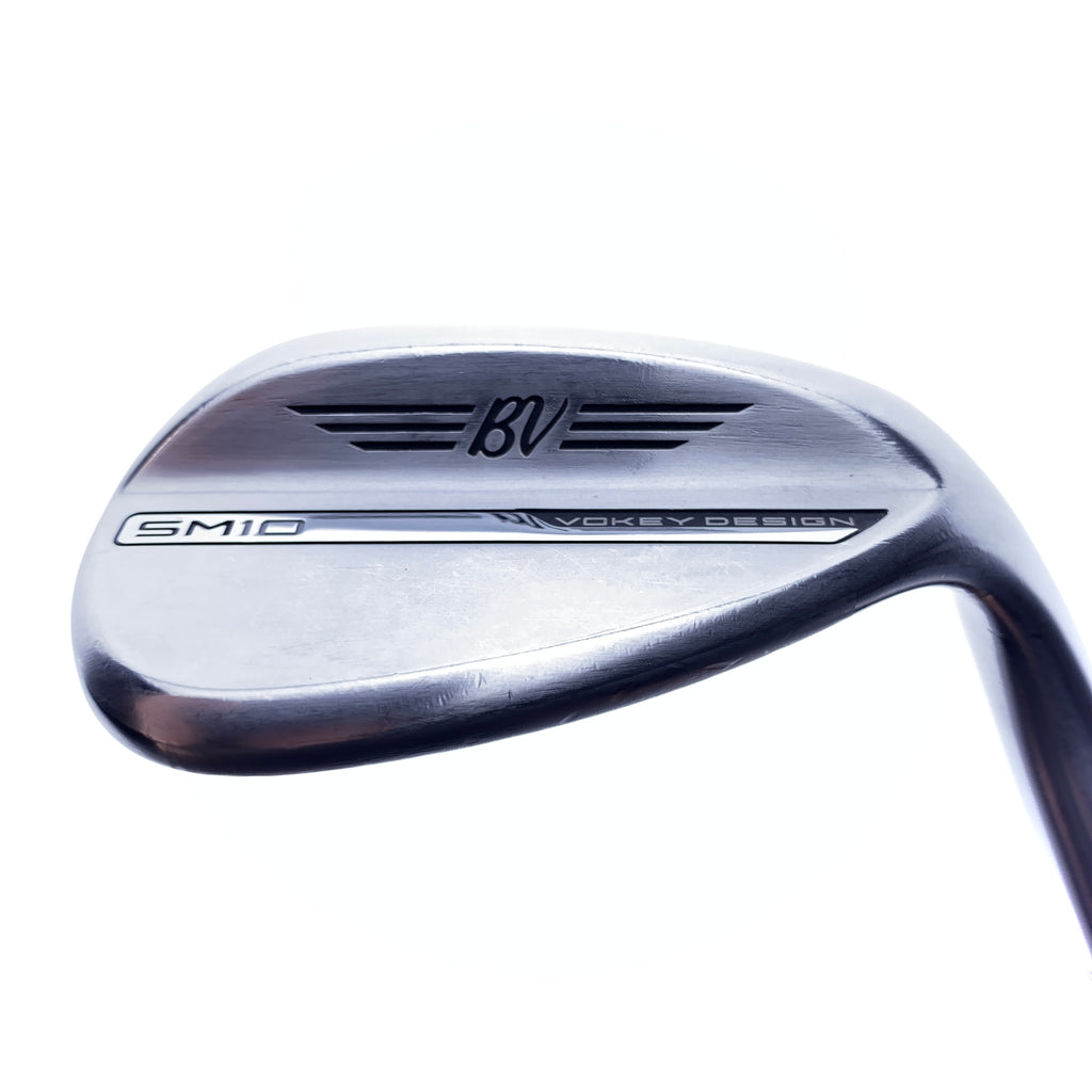 Used Titleist Vokey SM10 Tour Chrome Lob Wedge / 60.0 Degrees / Wedge Flex