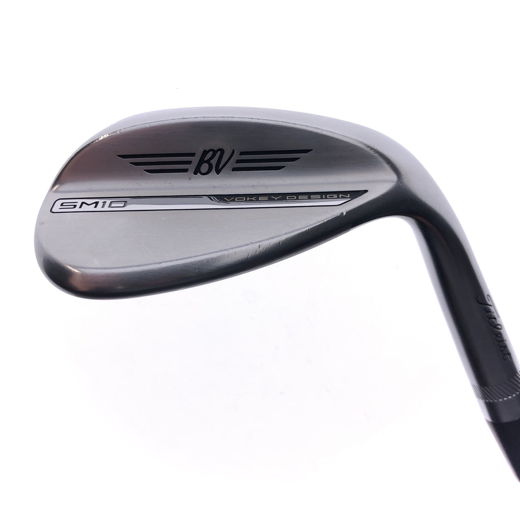 Used Titleist Vokey SM10 Tour Chrome Lob Wedge / 60.0 Degrees / Wedge Flex