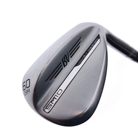 Used Titleist Vokey SM10 Tour Chrome Lob Wedge / 60.0 Degrees / X-Stiff Flex