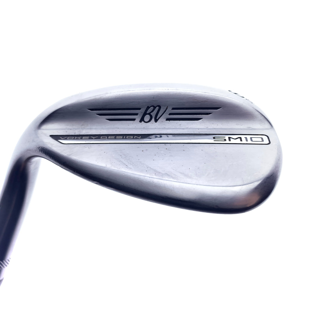 Used Titleist Vokey SM10 Tour Chrome Lob Wedge / 62.0 Degrees / Regular Flex