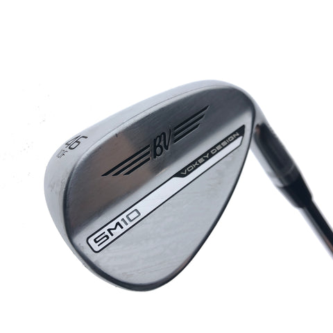 Used Titleist Vokey SM10 Tour Chrome Pitching Wedge / 46.0 Degrees / Stiff Flex