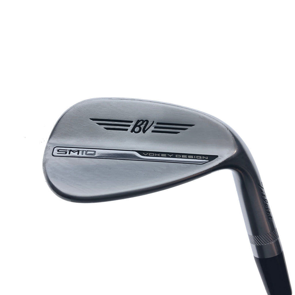 Used Titleist Vokey SM10 Tour Chrome Pitching Wedge / 46.0 Degrees / Stiff Flex