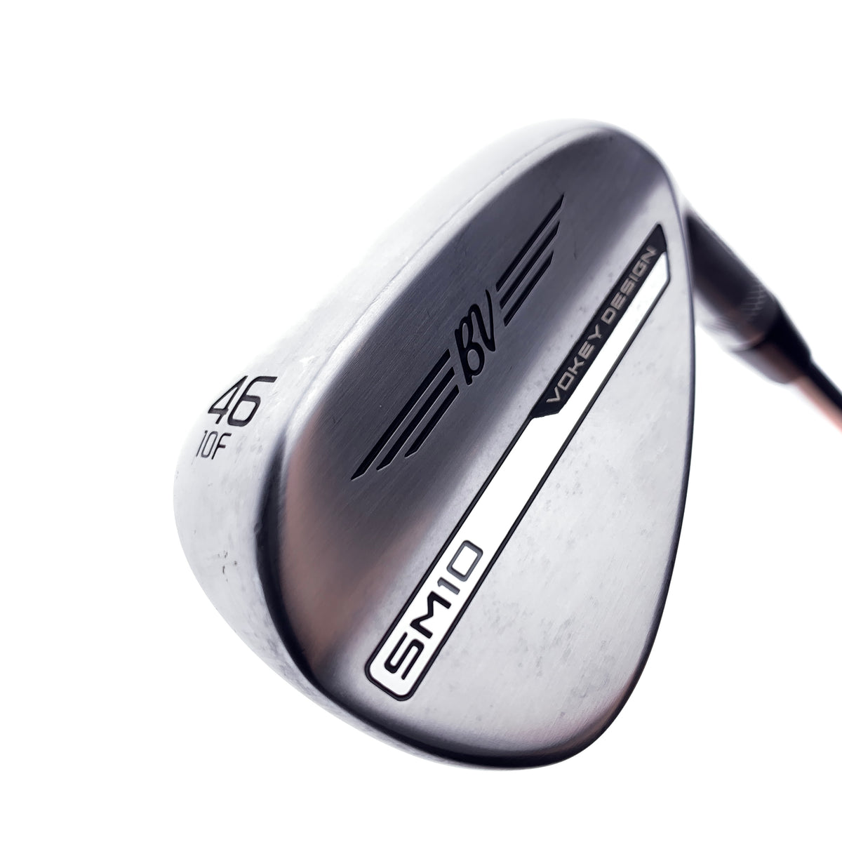 Used Titleist Vokey SM10 Tour Chrome Pitching Wedge / 46.0 Degrees / Wedge Flex