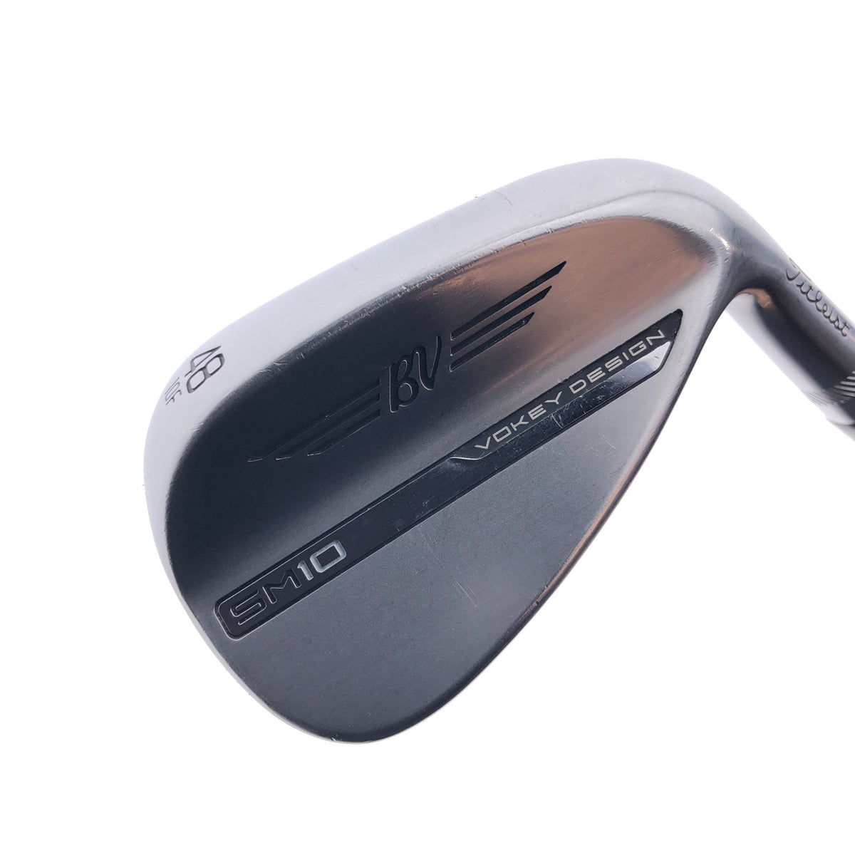 Used Titleist Vokey SM10 Tour Chrome Pitching Wedge / 48.0 Degrees / Wedge Flex