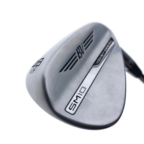 Used Titleist Vokey SM10 Tour Chrome Pitching Wedge / 48.0 Degrees / Wedge Flex