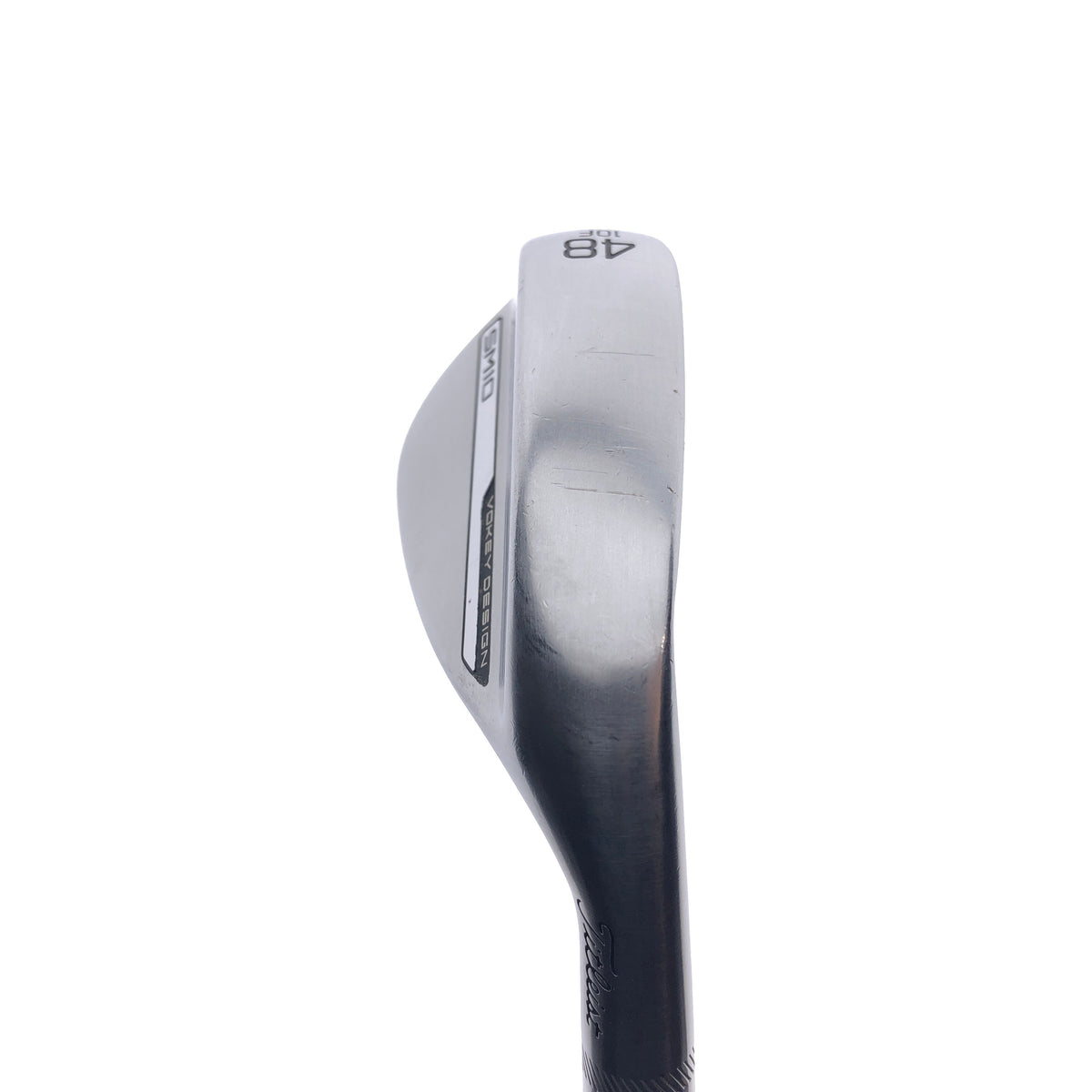 Used Titleist Vokey SM10 Tour Chrome Pitching Wedge / 48.0 Degrees / Wedge Flex