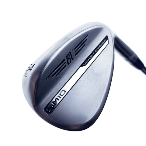 Used Titleist Vokey SM10 Tour Chrome Sand Wedge / 54.0 Degrees / Stiff Flex