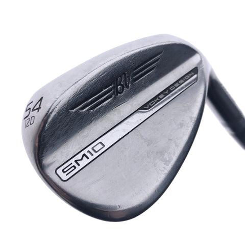 Used Titleist Vokey SM10 Tour Chrome Sand Wedge / 54.0 Degrees / Stiff Flex