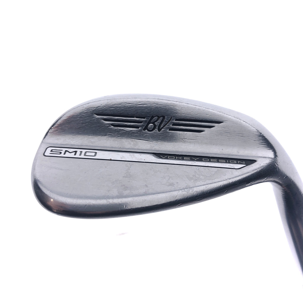 Used Titleist Vokey SM10 Tour Chrome Sand Wedge / 54.0 Degrees / Stiff Flex