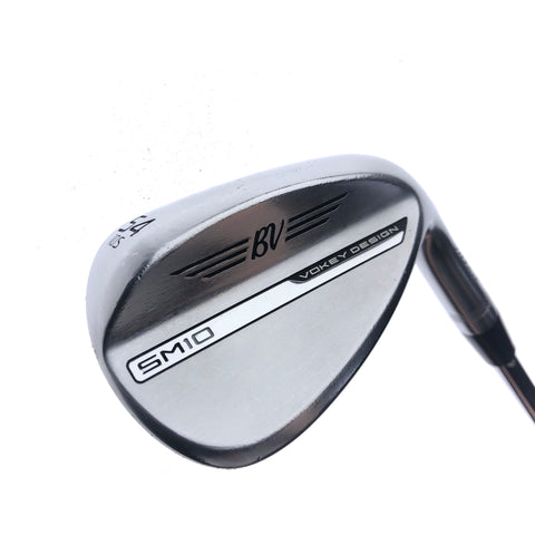 Used Titleist Vokey SM10 Tour Chrome Sand Wedge / 54.0 Degrees / Wedge Flex