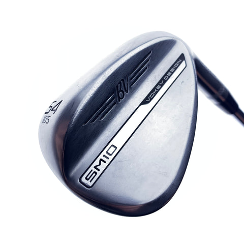 Used Titleist Vokey SM10 Tour Chrome Sand Wedge / 54.0 Degrees / Wedge Flex