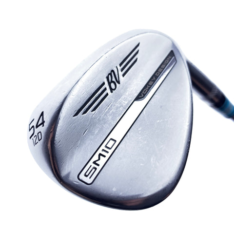 Used Titleist Vokey SM10 Tour Chrome Sand Wedge / 54.0 Degrees / Wedge Flex