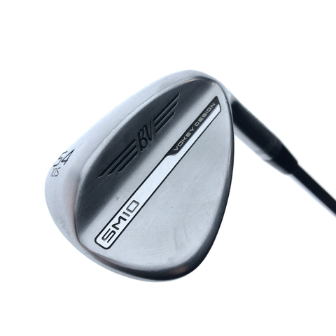 Used Titleist Vokey SM10 Tour Chrome Sand Wedge / 54.0 Degrees / Wedge Flex