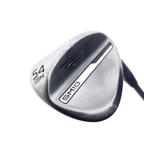 Used Titleist Vokey SM10 Tour Chrome Sand Wedge / 54.0 Degrees / Wedge Flex