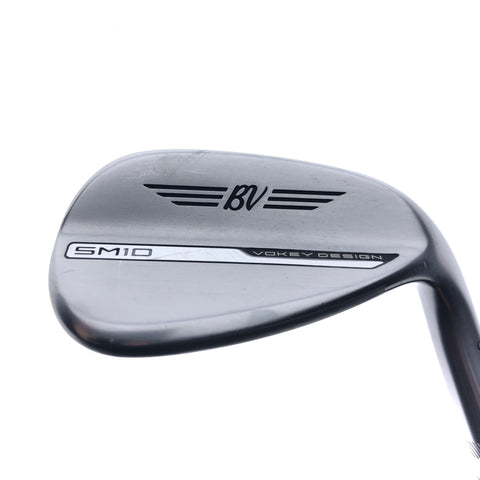 Used Titleist Vokey SM10 Tour Chrome Sand Wedge / 54.0 Degrees / Wedge Flex
