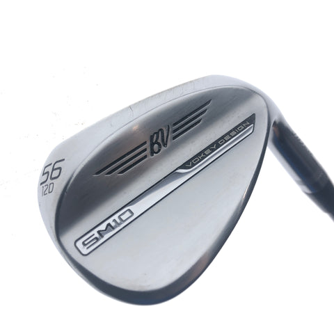 Used Titleist Vokey SM10 Tour Chrome Sand Wedge / 56.0 Degrees / Regular Flex