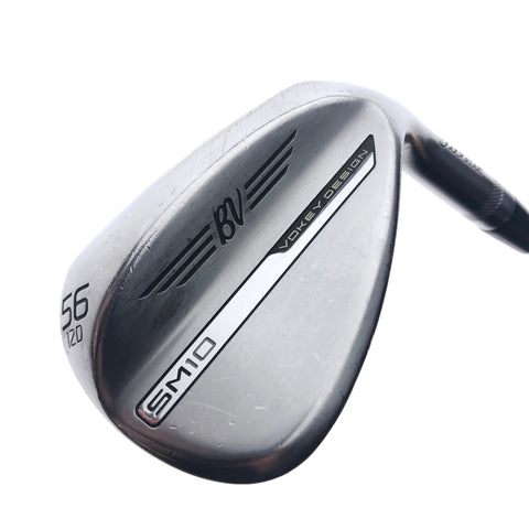 Used Titleist Vokey SM10 Tour Chrome Sand Wedge / 56.0 Degrees / Wedge Flex