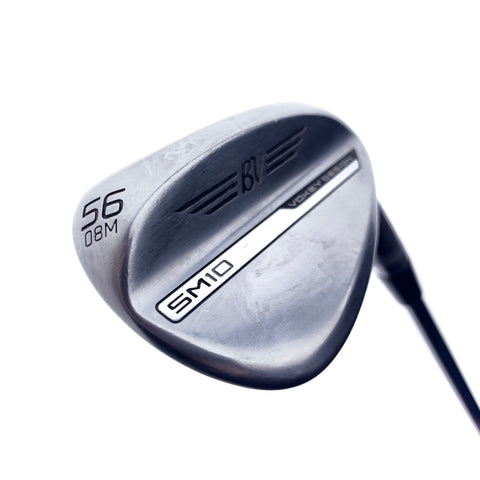 Used Titleist Vokey SM10 Tour Chrome Sand Wedge / 56.0 Degrees / Wedge Flex