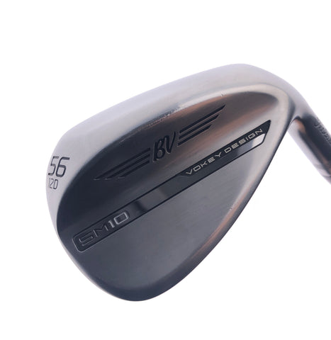Used Titleist Vokey SM10 Tour Chrome Sand Wedge / 56.0 Degrees / Wedge Flex