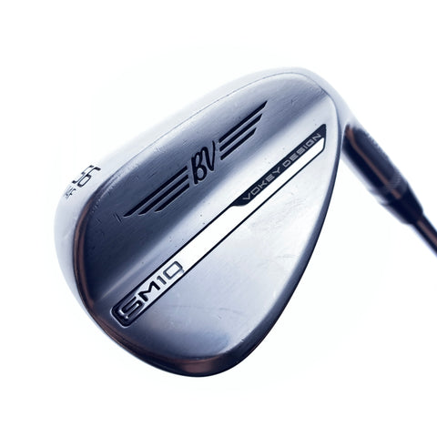 Used Titleist Vokey SM10 Tour Chrome Sand Wedge / 56.0 Degrees / Wedge Flex
