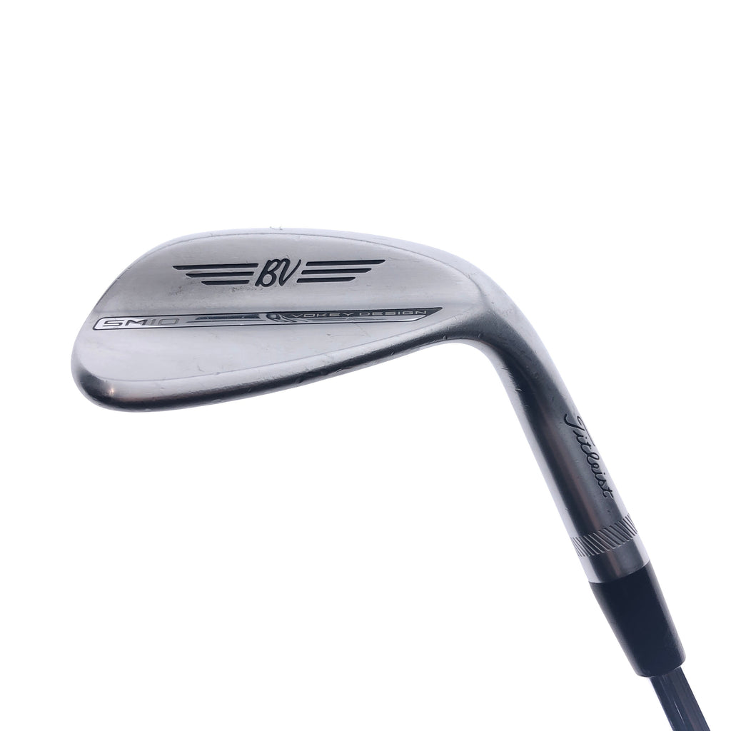 Used Titleist Vokey SM10 Tour Chrome Sand Wedge / 56.0 Degrees / Wedge Flex