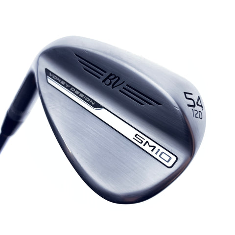 Used Titleist Vokey SM10 Tour Chrome Sand Wedge/54 Degrees/Stiff Flex/Left-Hand