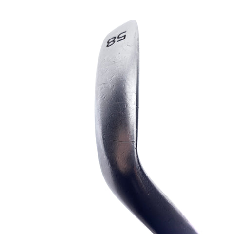 Used Titleist Vokey SM4 Chrome Lob Wedge / 58.0 Degrees / Wedge Flex