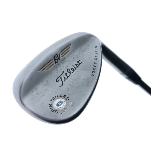 Used Titleist Vokey SM4 Chrome Lob Wedge / 60.0 Degrees / Wedge Flex