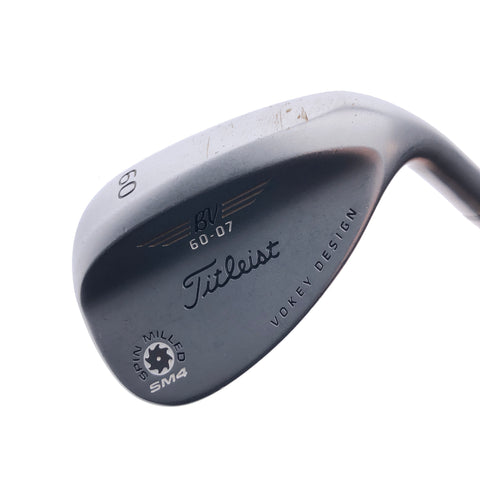 Used Titleist Vokey SM4 Chrome Lob Wedge / 60.0 Degrees / Wedge Flex