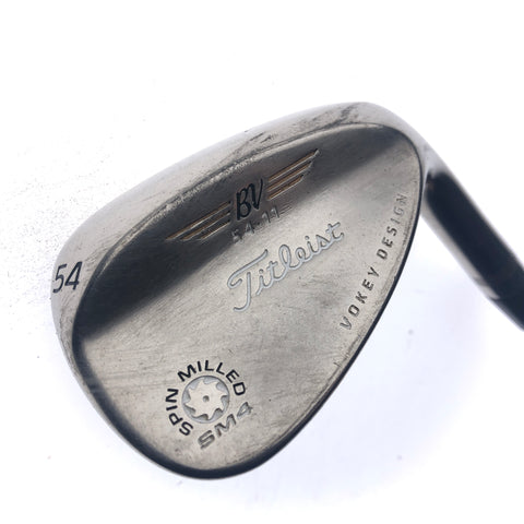 Used Titleist Vokey SM4 Oil Can Sand Wedge / 54.0 Degrees / Wedge Flex