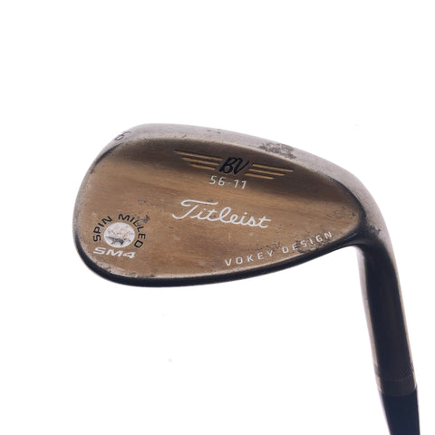 Used Titleist Vokey SM4 Oil Can Sand Wedge / 56.0 Degrees / Regular Flex