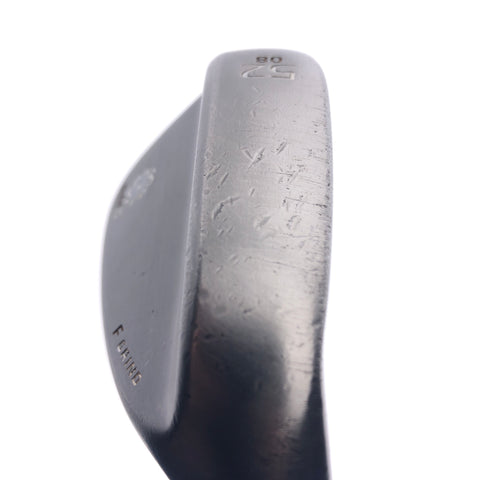 Used Titleist Vokey SM5 Raw Black Gap Wedge / 52.0 Degrees / Wedge Flex