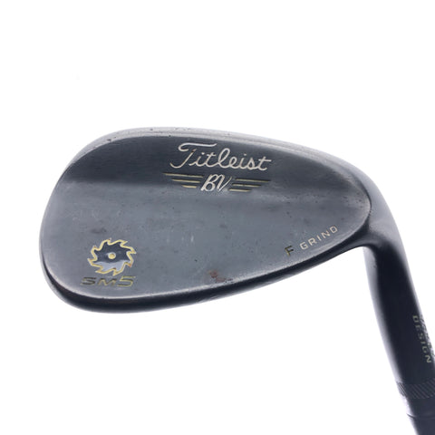 Used Titleist Vokey SM5 Raw Black Gap Wedge / 52.0 Degrees / Wedge Flex