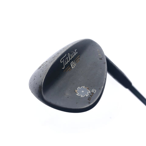 Used Titleist Vokey SM5 Raw Black Lob Wedge / 60.0 Degrees / Wedge Flex