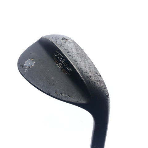 Used Titleist Vokey SM5 Raw Black Lob Wedge / 60.0 Degrees / Wedge Flex