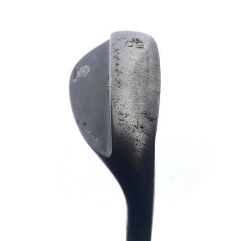 Used Titleist Vokey SM5 Raw Black Lob Wedge / 60.0 Degrees / Wedge Flex