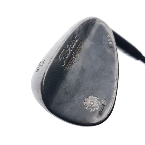 Used Titleist Vokey SM5 Raw Black Sand Wedge / 54.0 Degrees / Wedge Flex