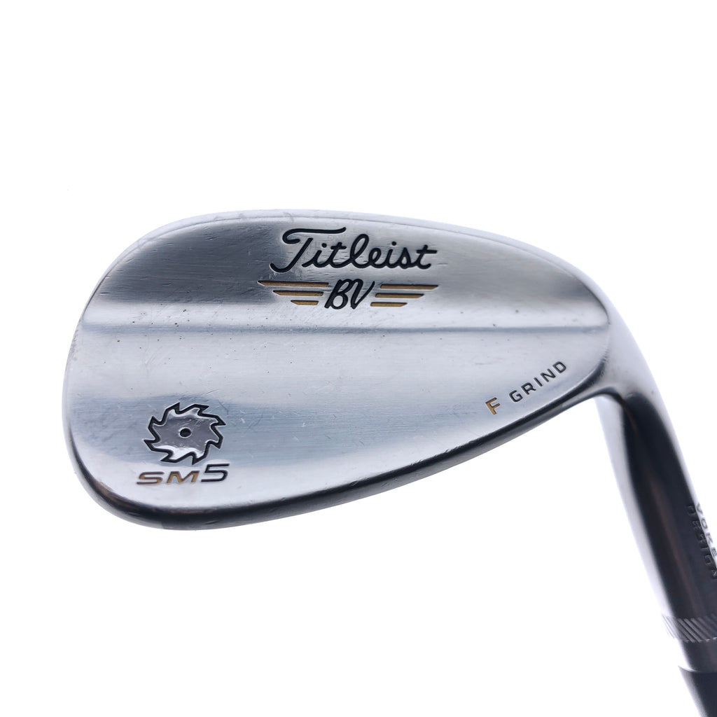 Used Titleist Vokey SM5 Tour Chrome Gap Wedge / 52.0 Degrees / Wedge Flex