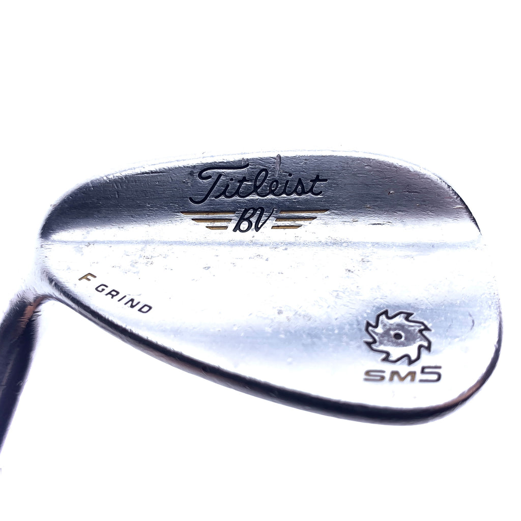 Used Titleist Vokey SM5 Tour Chrome GapWedge/52.0 Degrees/Left-Handed/WedgeFlex