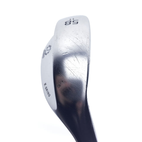 Used Titleist Vokey SM5 Tour Chrome Lob Wedge / 58.0 Degrees / Wedge Flex