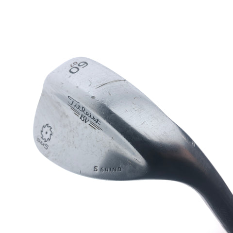 Used Titleist Vokey SM5 Tour Chrome Lob Wedge / 60.0 Degrees / Wedge Flex