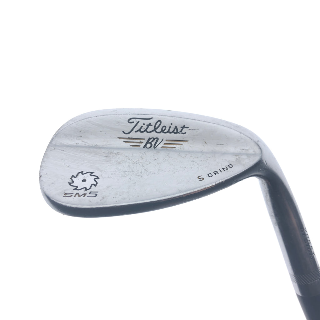 Used Titleist Vokey SM5 Tour Chrome Lob Wedge / 60.0 Degrees / Wedge Flex