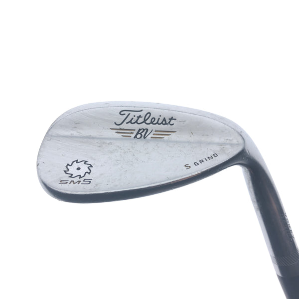 Used Titleist Vokey SM5 Tour Chrome Lob Wedge / 60.0 Degrees / Wedge Flex