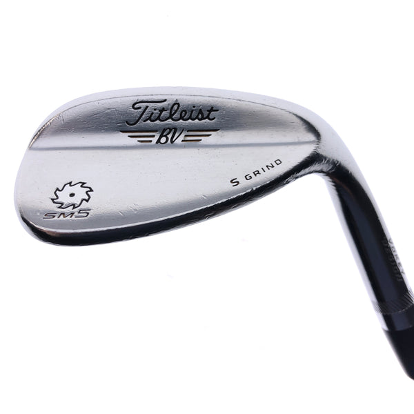 Used Titleist Vokey SM5 Tour Chrome Lob Wedge / 60.0 Degrees / Wedge Flex