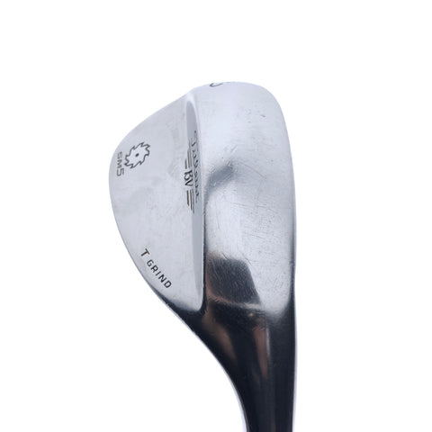 Used Titleist Vokey SM5 Tour Chrome Lob Wedge / 62.0 Degrees / Wedge Flex