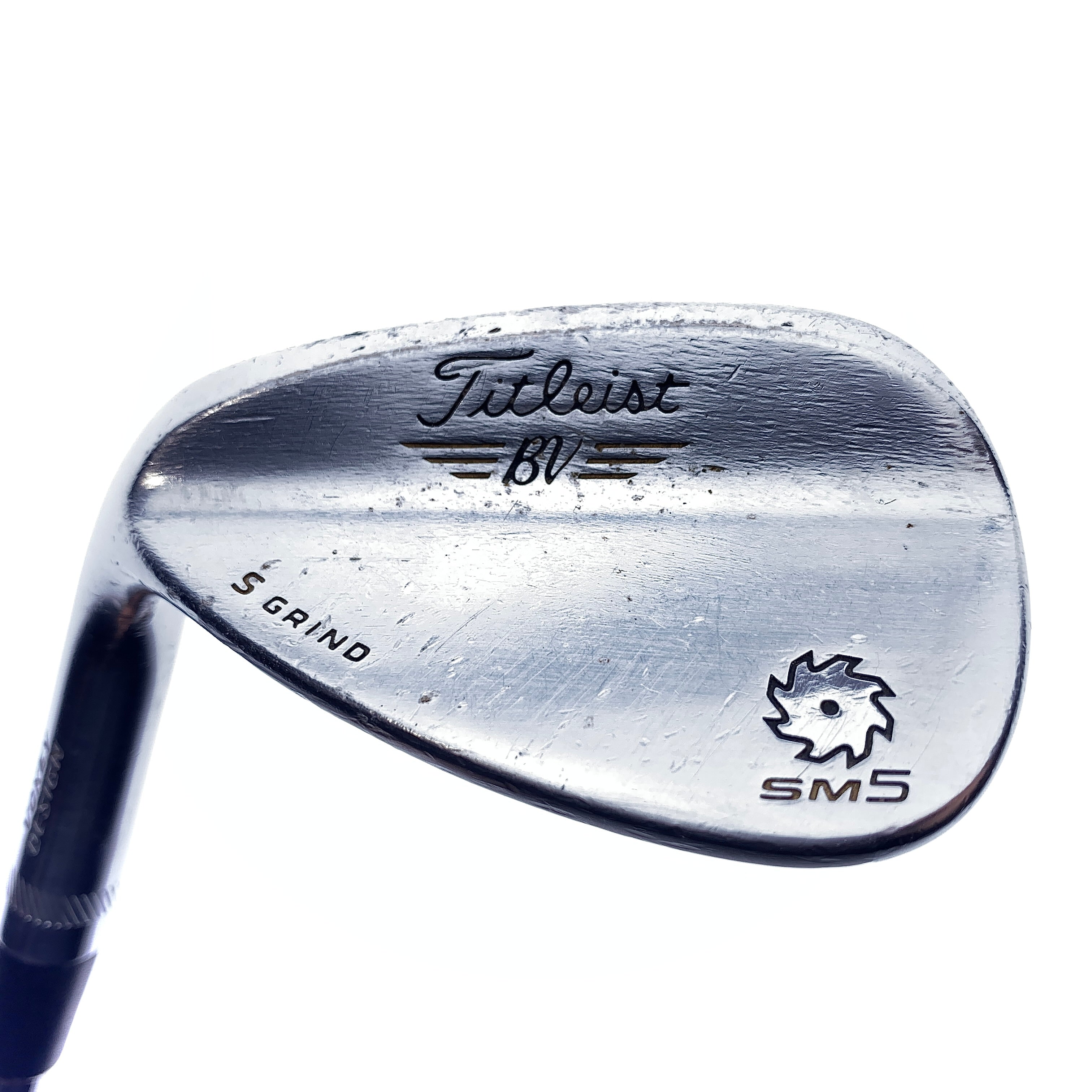 Used Titleist Vokey SM5 Tour Chrome Sand Wedge / 54.0 Degrees / Wedge Flex /L-H