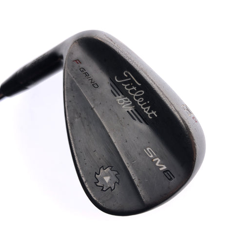 Used Titleist Vokey SM6 Jet Black Gap Wedge / 50 Deg / Wedge Flex / Left-Handed